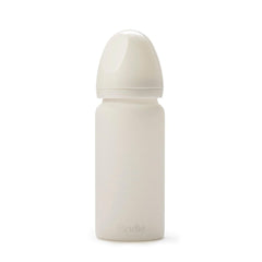 Elodie Details Baby Bottle, Glass Feeding Bottle, Vanilla White