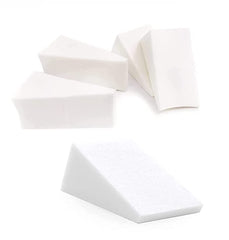 OIG Brands 100-Pack Mini Makeup Sponge Wedges for Precision Application - Latex-Free Beauty Blender Sponges for Flawless Foundation Coverage, disposable face sponges