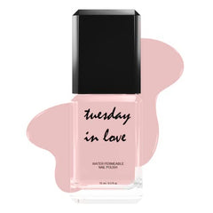 Tuesday in Love ISNA Canada Certified Halal Nail Polish (حلال) - 15 ML/0.5 FL OZ - Vegan Nail Polish - Oxygen & Water Permeable - Fast Drying Breathable Nail Polish - Non-toxic & Cruelty Free