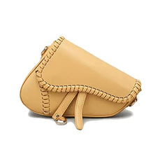 PURFANREE Women Trendy Saddle Shoulder Bag Clutch Purse Underarm Handbag Satchel HandBag Crossbody Bag - Yellow