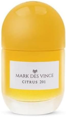 Mark Des Vince Citrus 201 Concentrated Perfume for Men Women Long Lasting Parfum Fragrance For Unisex, 15ml
