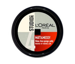 L’Oréal Paris L'Oreal Studio 4 Line Matt & Messy Shine Free Sponge Putty 150Ml