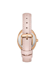 Lee Cooper Women's Watch, Analog Display and Leather Strap - LC07988.418, Pink
