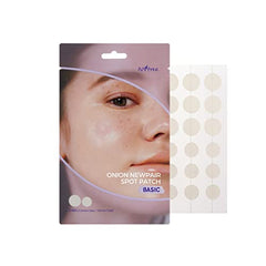 IsNtree Onion Newpair Spot Patch Basic 24 patches (10mmx12ea/12mmx12ea) | Patches in 2 sizes | Blemish care | Water-resistant for daily use (1)