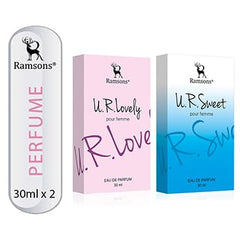 Ramsons U R Lovely & U R Sweet Eau De Parfum For Women Combo Offer, 60ml