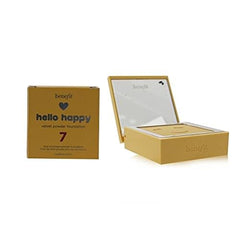 Benefit Hello Happy Velvet Powder Foundation (Shade 7, Medium-Tan Neutral)