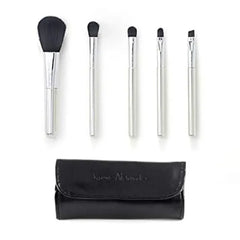 Jerome Alexander CHROME MAKEUP BRUSH SMALL SET 5 pcs