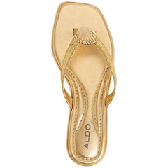 ALDO Women's Conchiglia Seashell Flat Thong Sandals, Stylish and Comfortable Sandals