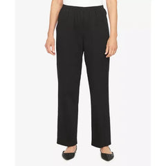 Alfred Dunner Petite Mid-Rise Casual Pants for Women