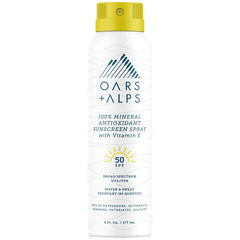 Oars + Alps Mineral Sunscreen Spray SPF 50, 6 oz.