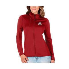 Antigua Women's Scarlet Ohio State Buckeyes Generation Full-Zip Jacket
