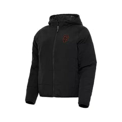 Antigua Women's Black San Francisco Giants Universe Full-Zip Hoodie Jacket