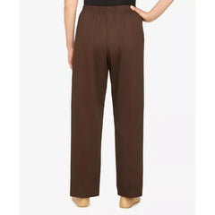 Alfred Dunner Petite Mid-Rise Casual Pants for Women