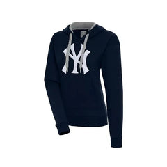 Antigua Women's Navy New York Yankees Victory Pullover Hoodie , Navy