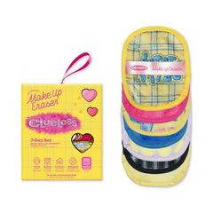 Clueless MakeUp Eraser 7 Pc Makeup Removing Cloth Set