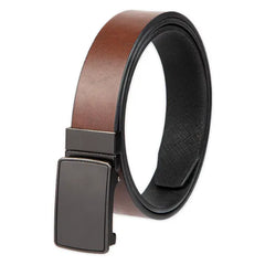 Alfani Men's 2-In-1 Reversible AlfaTech Custom Fit Pressure Locking Plaque Buckle Belt