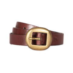 Frye Women's Center Bar Leather Belt