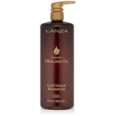 L'ANZA Keratin Healing Oil Lustrous Shampoo, Keratin Shampoo For Dry Damaged Hair, Boosts Shine, Strength and Hair Health, Repairing Damage and Prevents Frizz, Sulfate Free