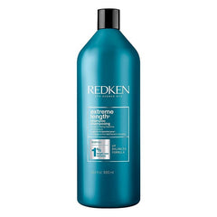 Redken Extreme Length Biotin Shampoo For Longer Hair – Promotes Healthy Hair Growth, Strengthens Damaged Hair, Prevents Hair Breakage, Infused With Biotin