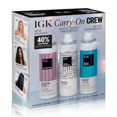 IGK Hair 3-Pc. Carry-On Crew Styling Set
