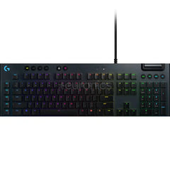 Logitech G815 Lightsync Rgb Gaming Keyboard, Carbon(920-009095)-black
