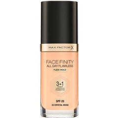 MaxFactor Facefinity All Day Flawless Liquid Foundation 3in1 033 Crystal Beige 30 Ml - AllurebeautypkMaxFactor Facefinity All Day Flawless Liquid Foundation 3in1 033 Crystal Beige 30 Ml