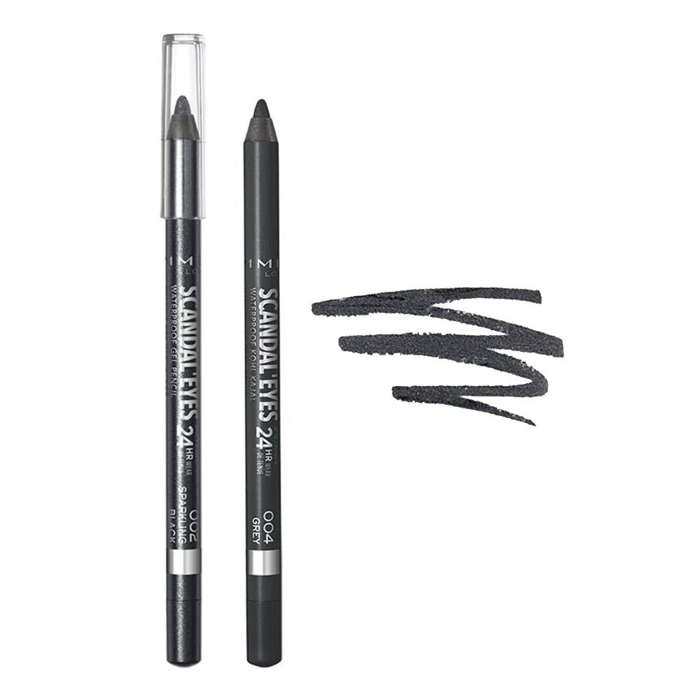 Rimmel Scandal Eyes 24HR Waterproof Kohl Kajal x2 Black - AllurebeautypkRimmel Scandal Eyes 24HR Waterproof Kohl Kajal x2 Black