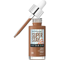 Maybelline Super Stay Up to 24HR Skin Tint, Radiant Light-to-Medium Coverage Foundation, Makeup Infused With Vitamin C, 1 Count