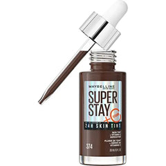 Maybelline Super Stay Up to 24HR Skin Tint, Radiant Light-to-Medium Coverage Foundation, Makeup Infused With Vitamin C, 1 Count