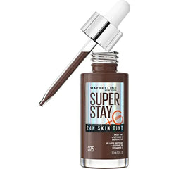 Maybelline Super Stay Up to 24HR Skin Tint, Radiant Light-to-Medium Coverage Foundation, Makeup Infused With Vitamin C, 1 Count