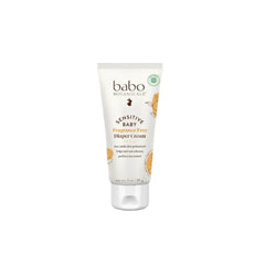 Babo Botanicals Sensitive Baby Fragrance-Free Diaper Cream - 25% Natural Zinc Oxide - Calendula, Shea & Cocoa Butter - Vegan- From birth on