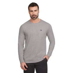 Chaps Men's & Big Men's Long Sleeve Slub Jersey T-Shirt
