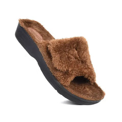 Aerothotic Gemma Warm Womens Slipper Cozy Comfortable Indoor Footwear with Arch Support