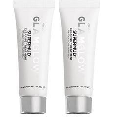 Glamglow SUPERMUD Instant Clearing Treatment Face Mask | Clearing Face Mask For Acne Prone Skin and Oiliness to help Minimize Pores | Activated Charcoal, BHA & AHAs