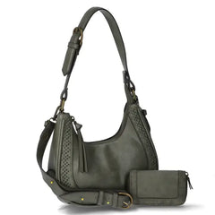 The Pioneer Woman Grace Handbag and Wallet Set