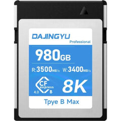 DAJINGYU CFexpress 980GB Type B Memory Card, Up to 3500MB/S Speed (CFE-B-F980)