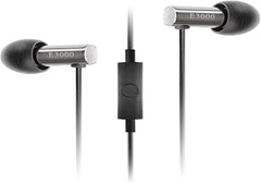 Final Audio E3000C In-Ear Headphones, Stainless Steel With Mic
