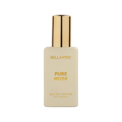 BELLAVITA Pure Musk | Long Lasting EDP | 20ml | Perfume for Man | with Lily of the Valley, Sandalwood and Tonka | Premium, Woody, Musly, Floral Unisex Fragrance for Man and Woman