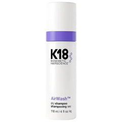 K18 AirWash Dry Shampoo, Non-Aerosol, Balances Scalp & Controls Excess Oil Production