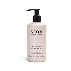 Neom Real Luxury Hand & Body Wash, 300ml | Lavender, Jasmine & Sandalwood | Gently Cleanse & Soften