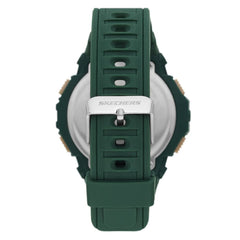Skechers Casual Digital Watch for Men - El Ray Green