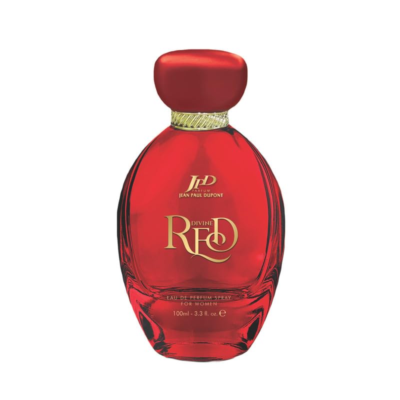 Jean Paul Dupont JPD PARFUM Divine Red Eau de Parfum for Women, Fruity