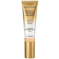 MIRACLE TOUCH second skin found.SPF20 #2-fair light 30 ml