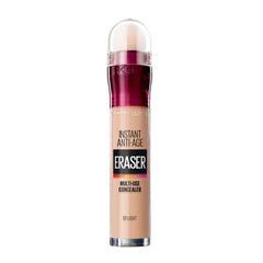 Maybelline Concealer Instant Anti Age Eraser Eye Concealer, Dark Circles and Blemish Concealer, Ultra Blendable Formula 01 Light