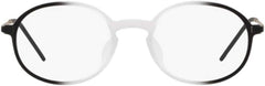 Ray-Ban RX7153F Eyegl Trasparent On Top Black 52mm