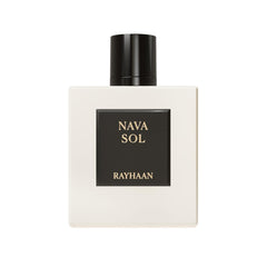 Rayhaan Nava Sol Eau de Parfum-100ml | Desert-Inspired Scent, Unisex Fragrance, Floral & Warm Notes, Elegant White Bottle, Luxury Gift Box