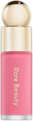 Rare Beauty Soft Pinch Liquid Blush Mini Lightweight, Buildable Blush for Natural Flush, Travel-Friendly Size, Infused with Joyful Color- 3.2ml - Happy - Dewy Cool Pink