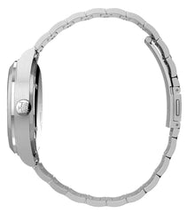 Timex TW2U99300 Waterbury Analogue Wrist Watch for Men, Silver