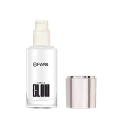 MARS Take A Glow Illuminating Primer + Strobe Cream 3 in 1 Formula Moisturiser, Face Primer & Highlighter Enriched with Jojoba Oil, Madecassoside & Ectoin 30ml 02 LIGHT BEAM