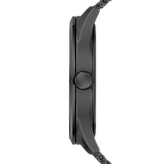 GUESS Men's 44mm Watch - Black Bracelet Black Dial Black Case